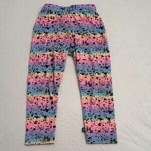 Pixie Lane multicolor pastel neon black leggings
